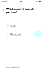 Bilancia intelligente Terraillon Smart Connect App Bluetooth 160 kg Azzurro